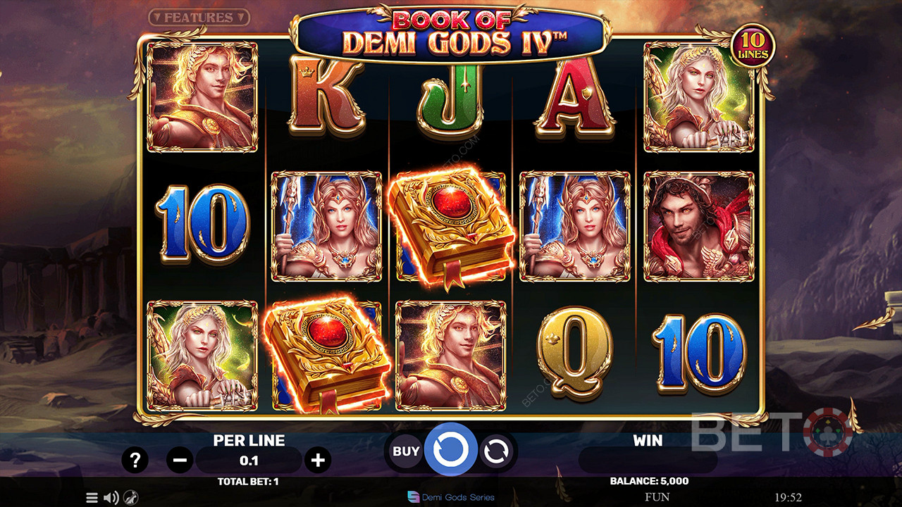 Book Of Demi Gods IV Jogo Grátis