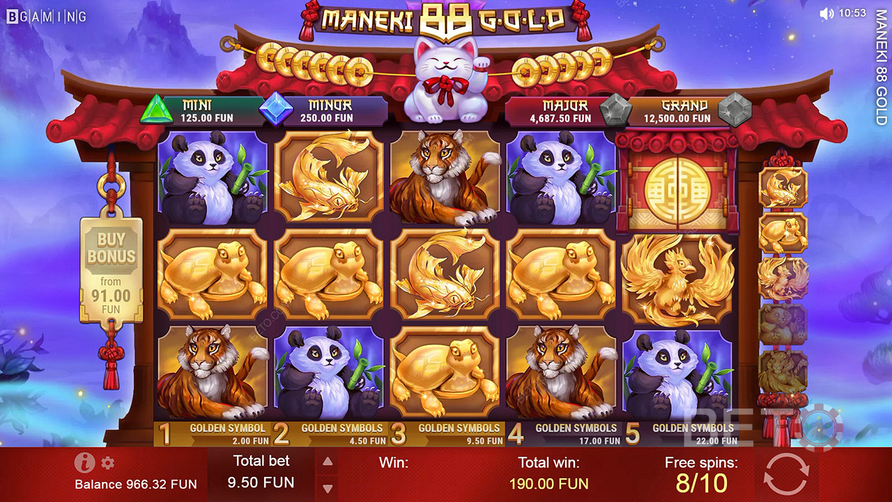 Maneki 88 Gold Jogo Grátis