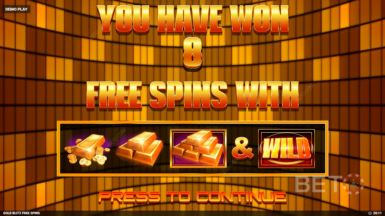 Veredicto sobre a slot de rodadas grátis Gold Blitz