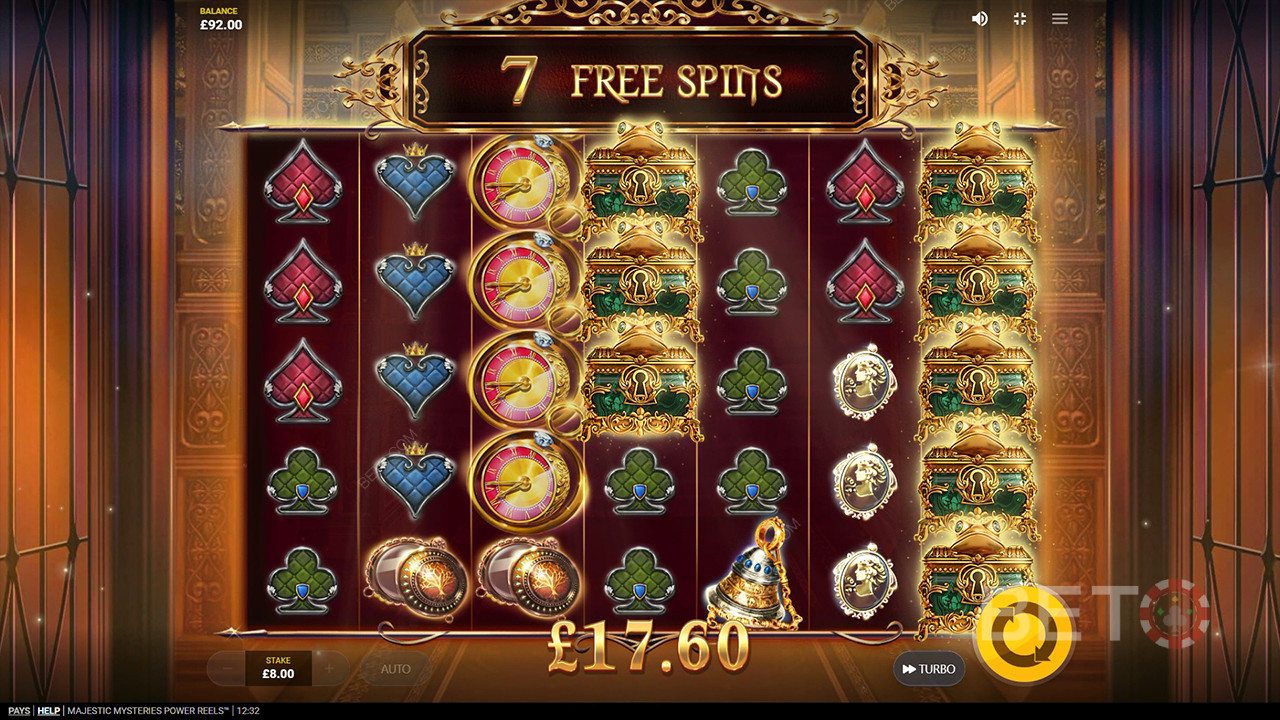 Majestic Mysteries Power Reels Avaliação por BETO Slots