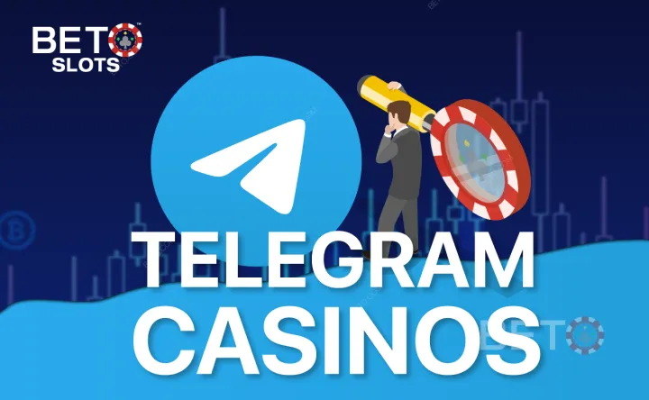 Os melhores casinos do Telegram que permitem criptomoedas