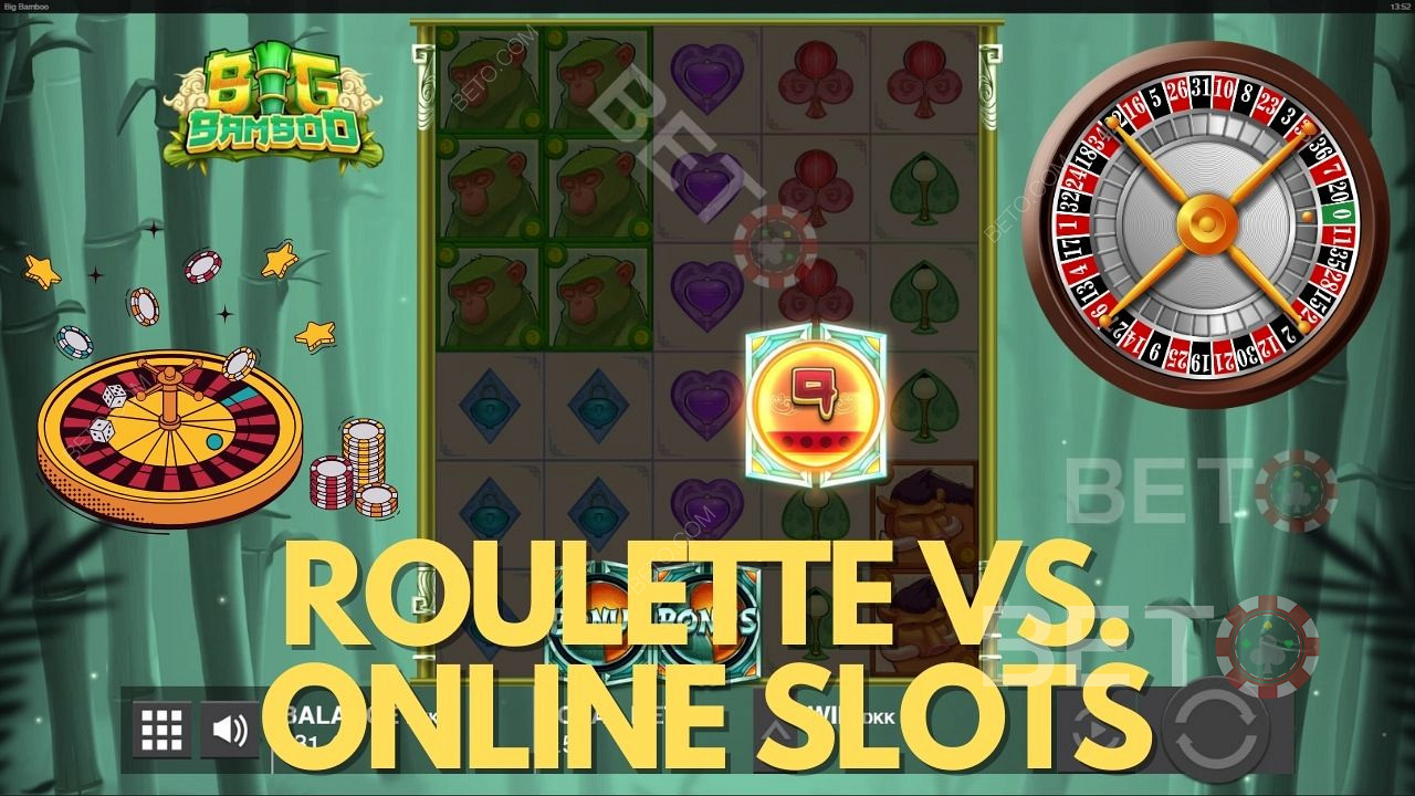 Caça-níqueis Online em comparação com a Roleta - Guia de Mitos e Fatos do Casino