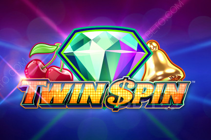 Twin Spin - ranhura clássica com símbolos e características reconhecíveis