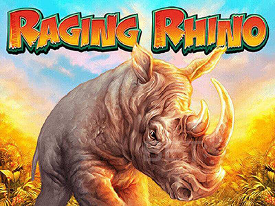 O Raging Rhino oferece características de bónus no estilo Las Vegas Style!