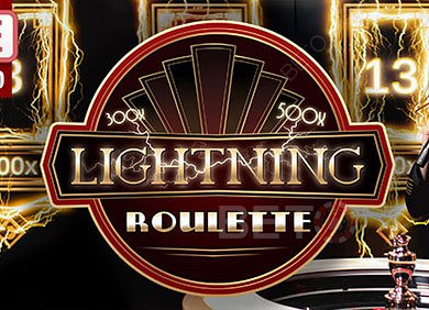 Lightning Roulette é um excelente exemplo de utilização da Estratégia 24+8 Roulette