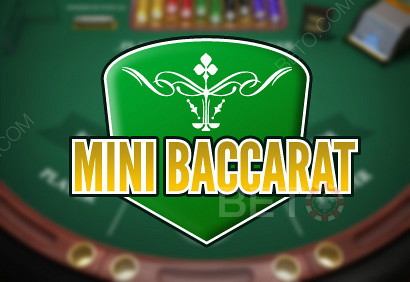 Mini Baccarat - Teste as suas capacidades de Baccarat gratuitamente no BETO