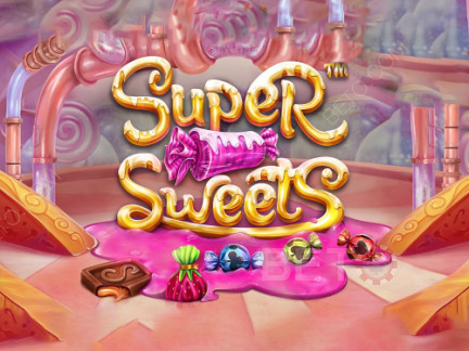 O Super Sweets paga a sua estadia no jogo original. Experimente a slot dos doces de graça!