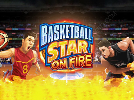 Basketball Star On Fire 
