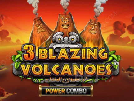 3 Blazing Volcanoes Power Combo Demonstração