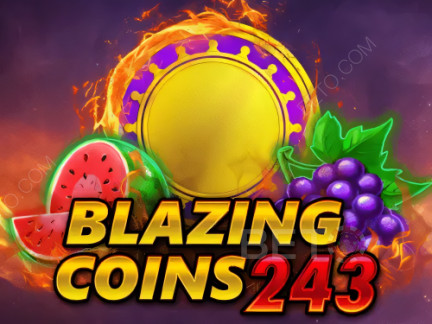 Blazing Coins 243 Demonstração