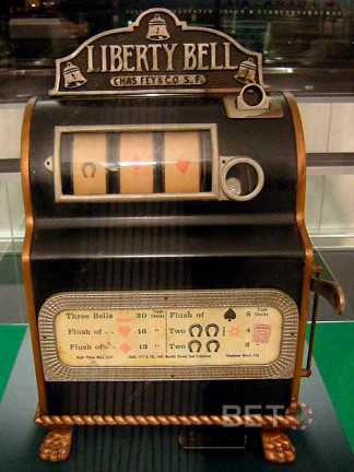 A Liberty Bell foi a inspiração para máquinas modernas e jogos de slots.
