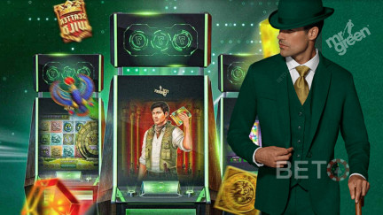 O Sr. Green Casino oferece algumas das melhores slots de bónus online e bónus de recarga.