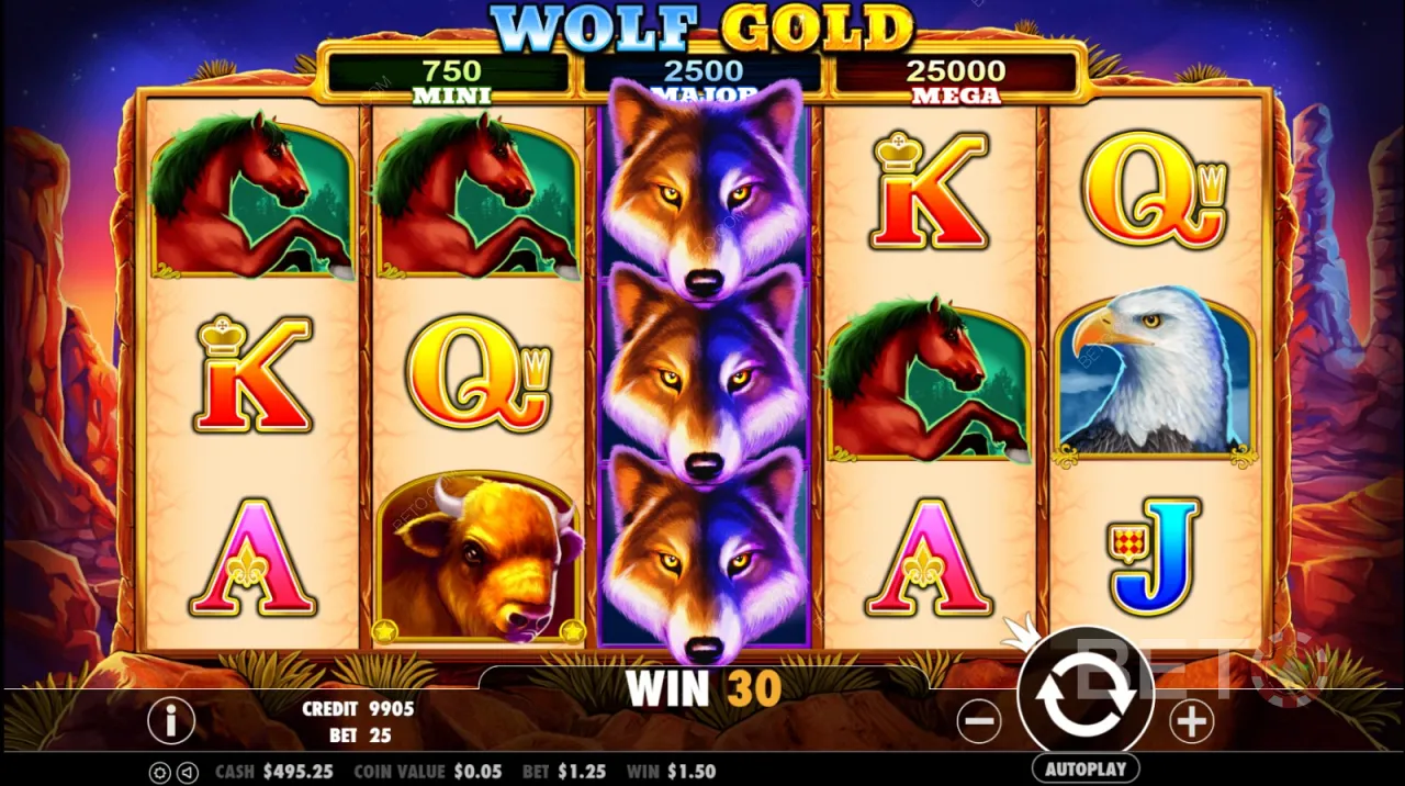 Impressionante jogabilidade em Wolf Gold