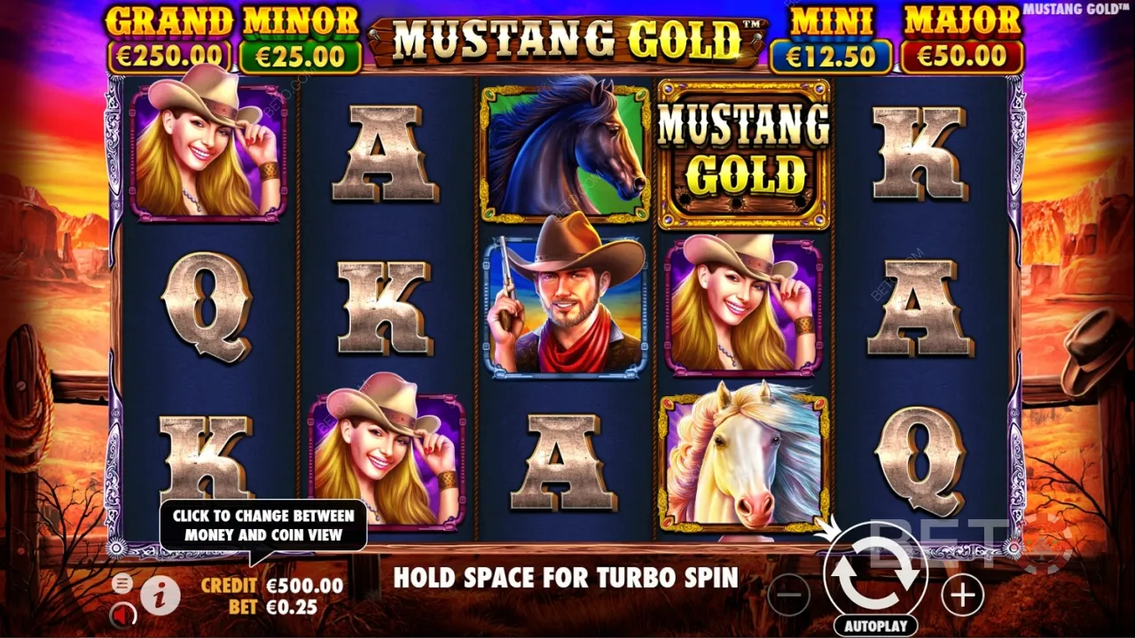Vídeo de jogabilidade do Mustang Gold